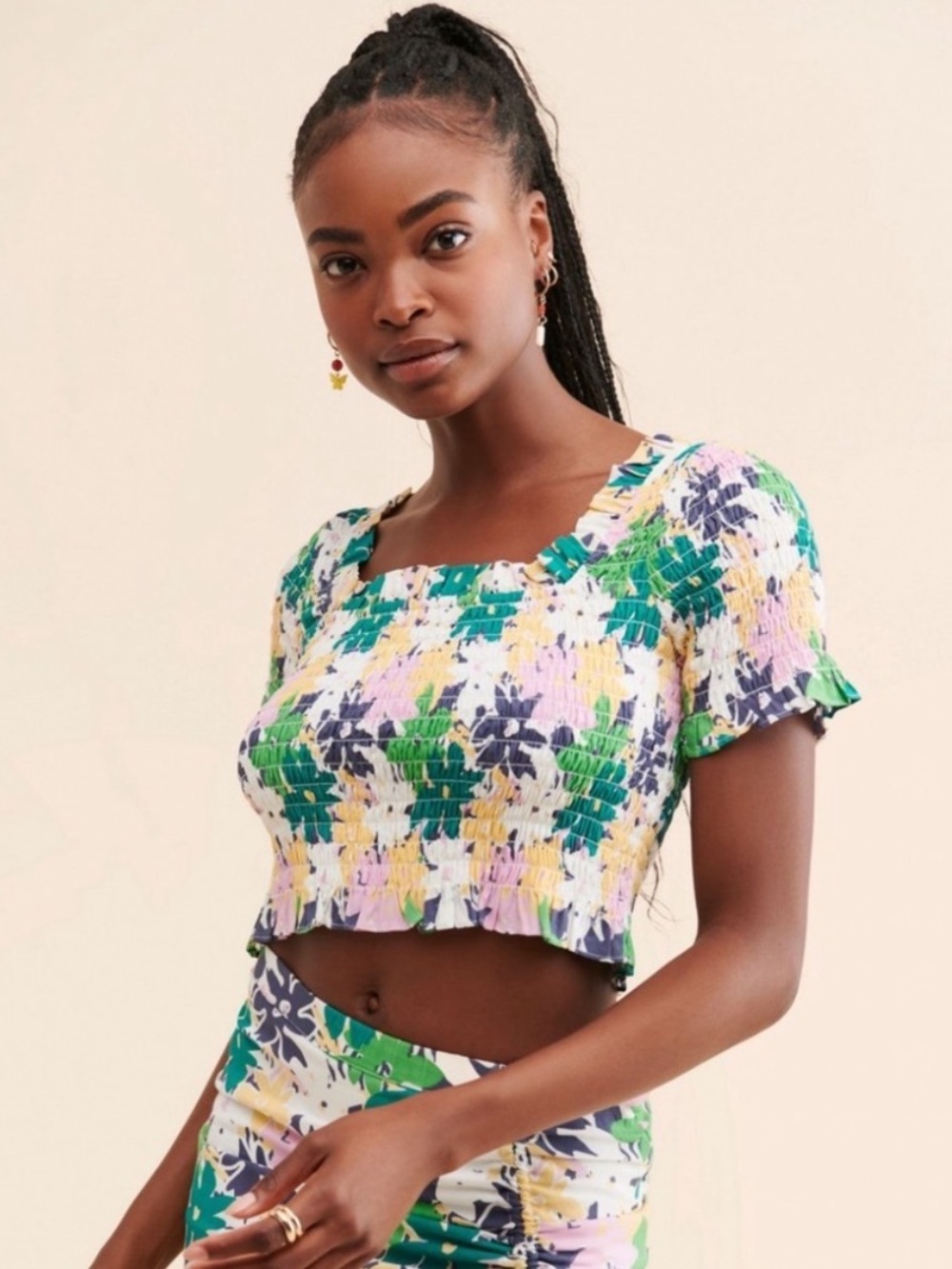 Nuuly X Rue Stiic Alba Printed Top. Never wore it.